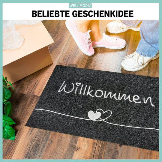 Fußmatte "Willkommen" - Wellmoda